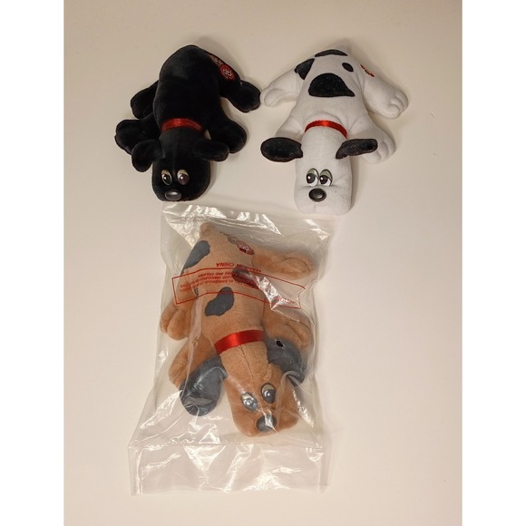 Tonka Other - Pound Puppies - 1986 - Tonka - 8" - Hardee's - Lot of 3